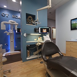 Dental exam room